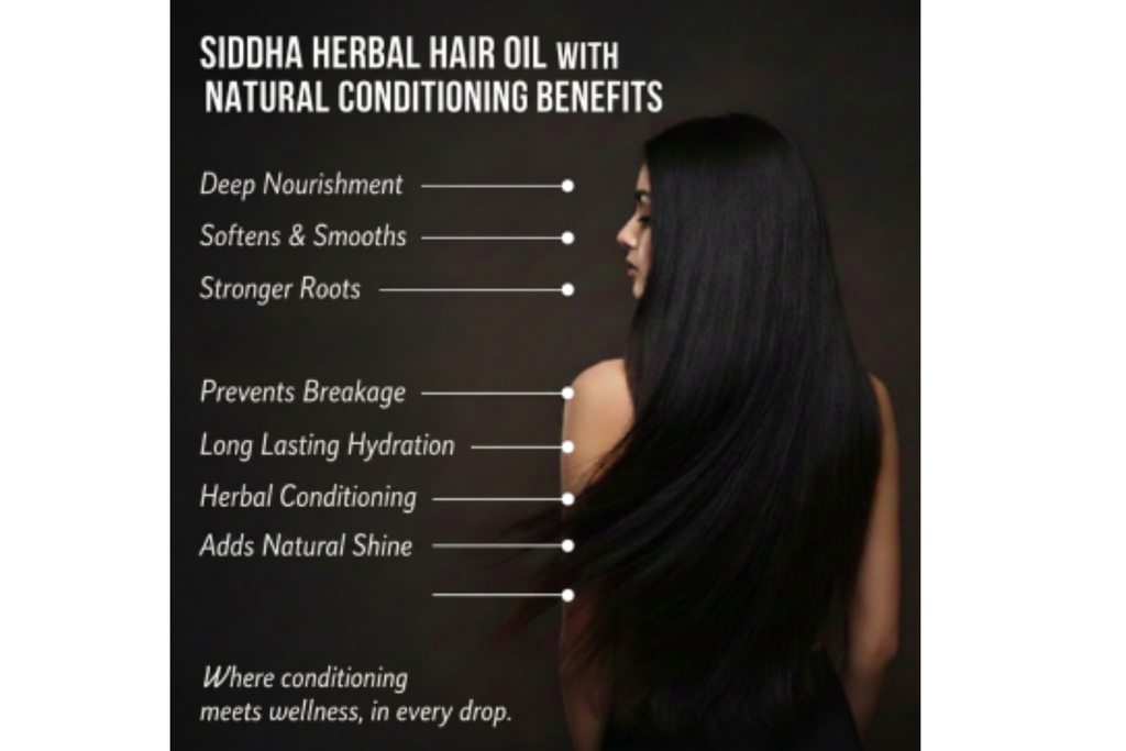 Herbal Hair Oil - A 100% Natural product - 60 Ancient Botanical Ingredients