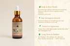 Herbal Hair Serum – An Oil-Based Serum – A 100% Natural Product – 2 oz
