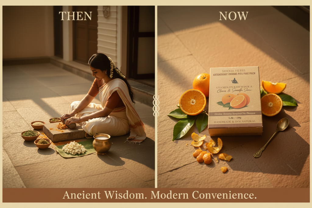 Ancient Wisdom Modern Convenience Landscape