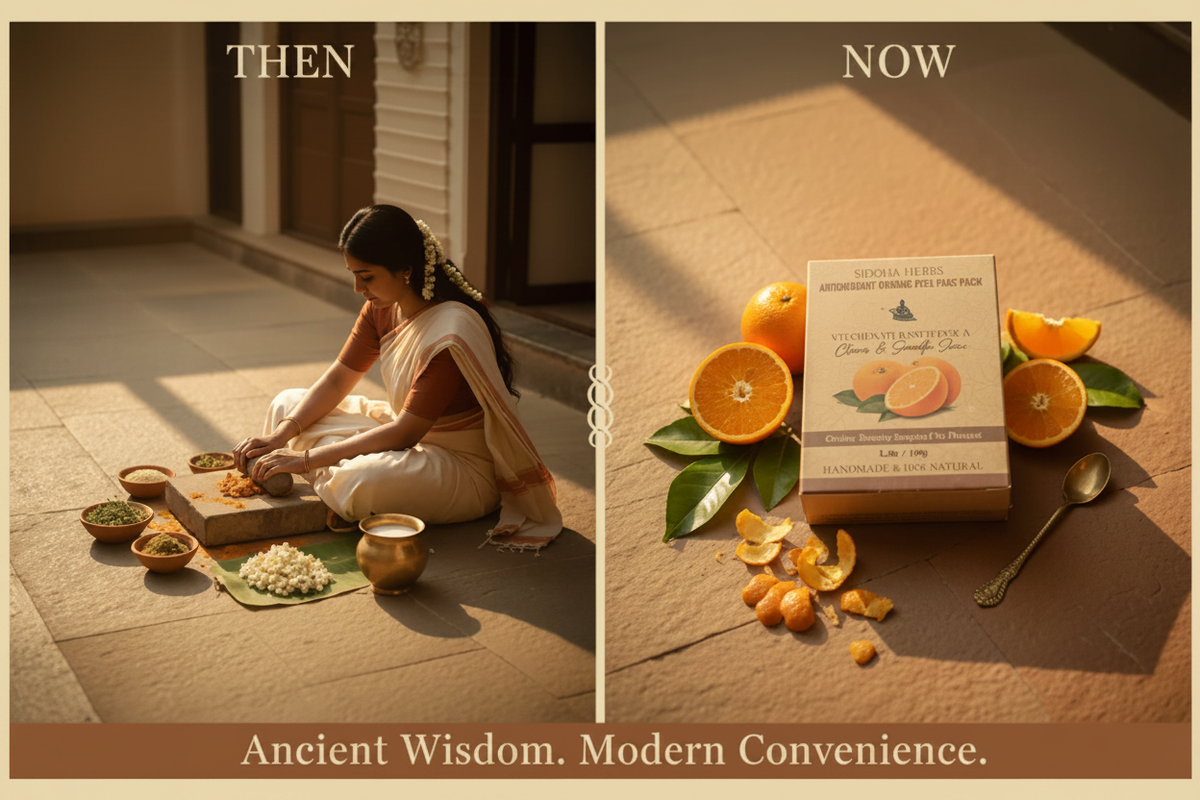 Ancient Wisdom Modern Convenience Landscape