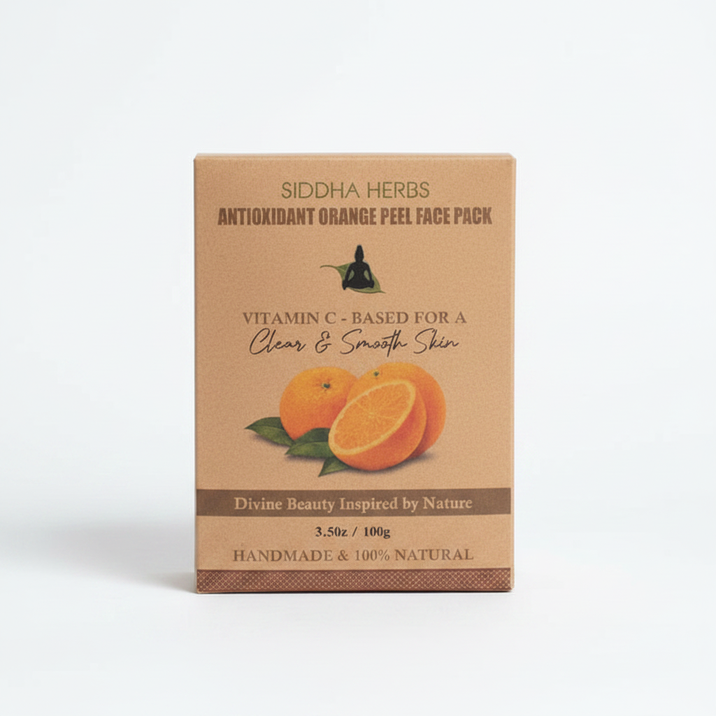 Antioxidant Orange Peel Face Pack