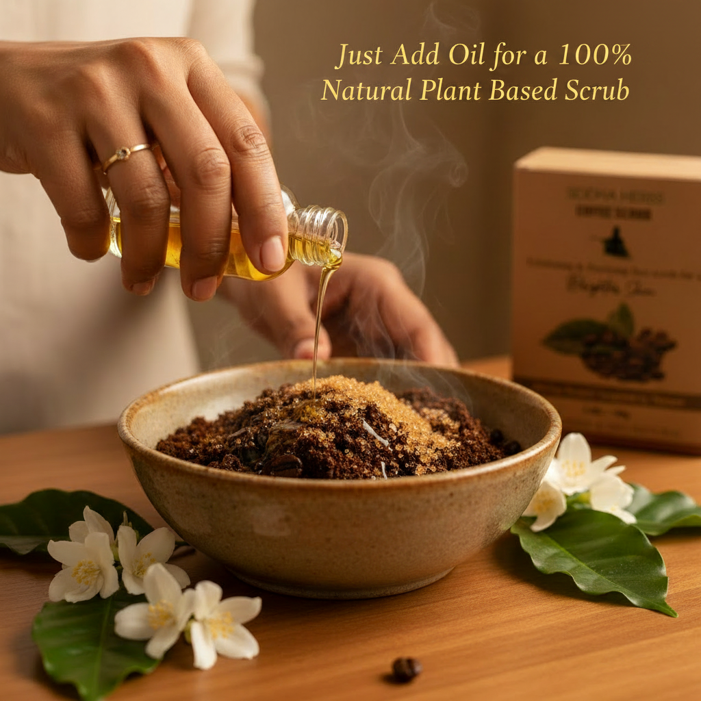Coffee Scrub - Just Add Oil