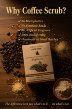 Coffee Scrub - Why Coffee Scrub Statement