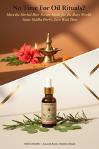 "Herbal Hair Serum for the Busy World" Campaign