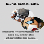 Nourish. Refresh. Relax. – Herbal Hair Oil