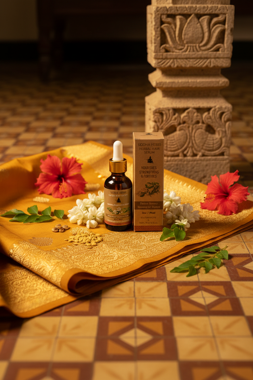 Saffron Chola Athangudi Hair Serum