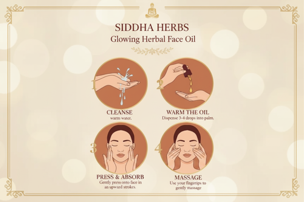 Siddha Herbs Glowing Herbal Face Oil