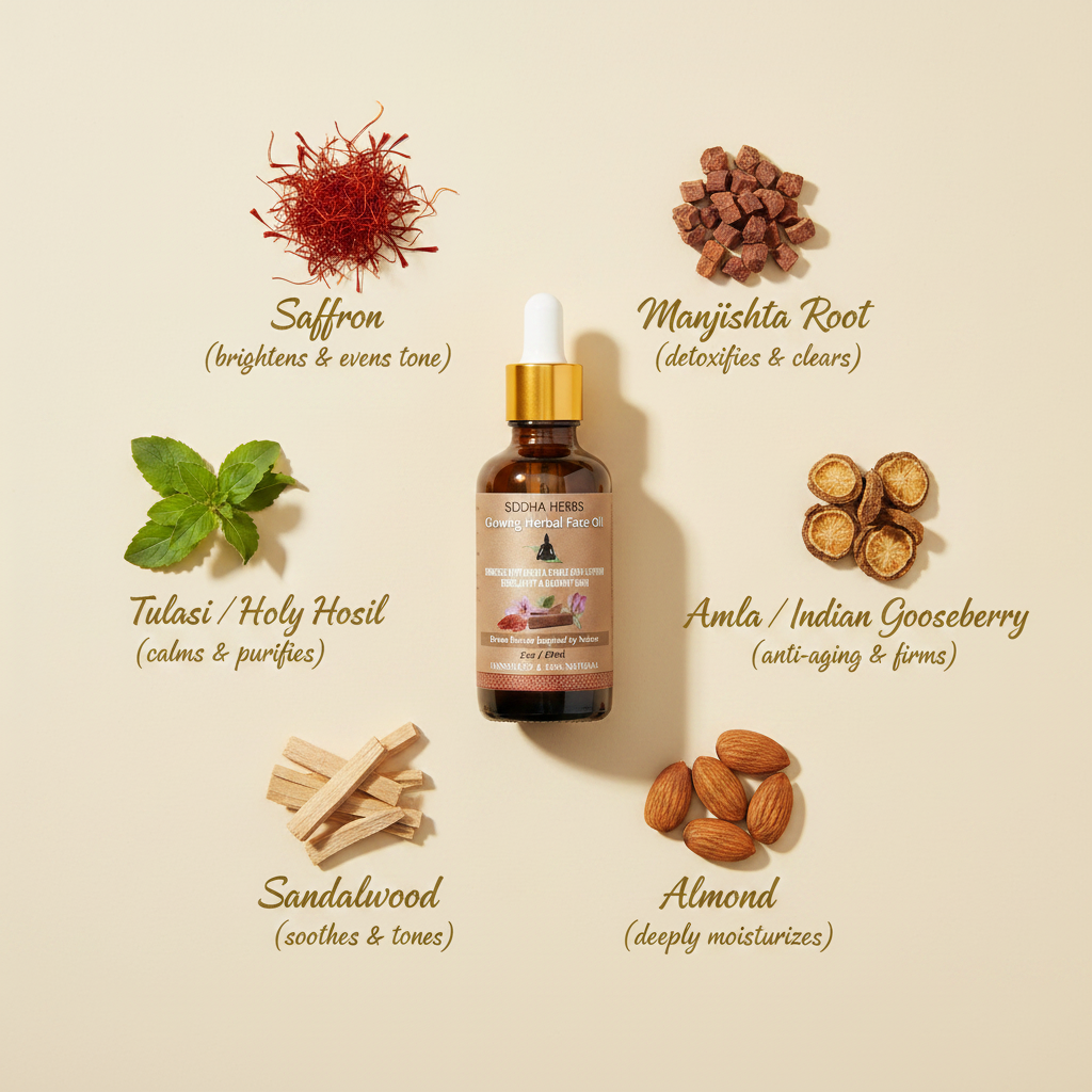 Siddha Herbs - Ingredients Infographic