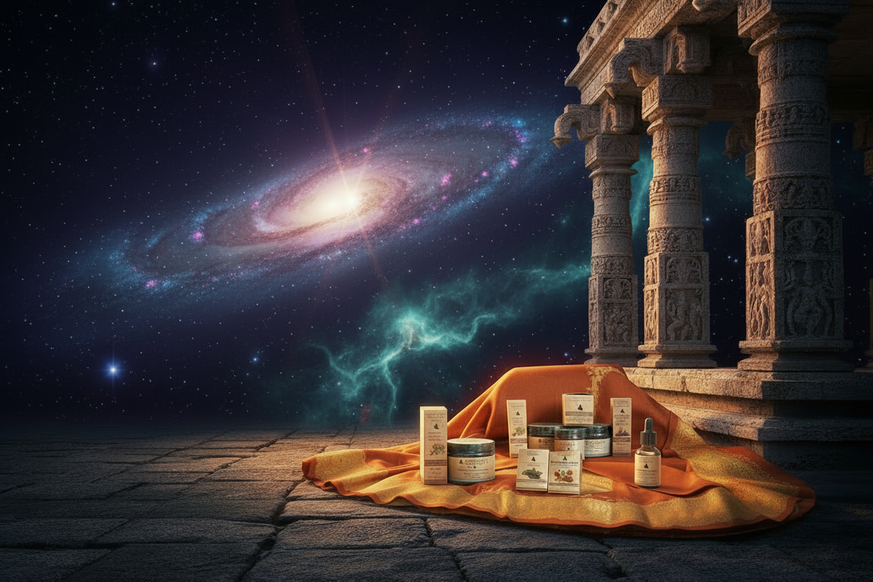 Siddha Herbs - Terracotta Saree Cosmic Retry