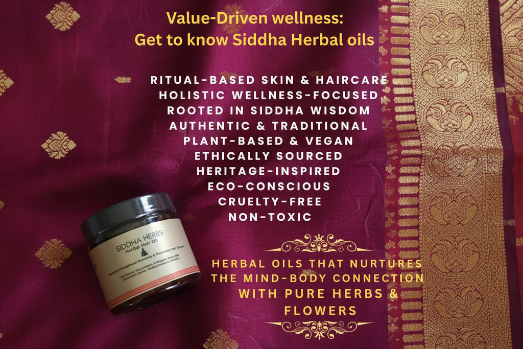 Value-Driven Wellness - Kanchipuram Saree Background