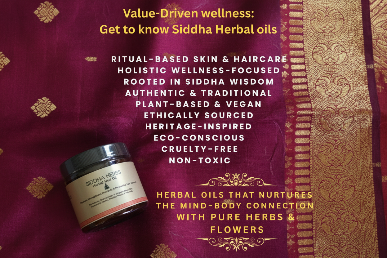 Value-Driven Wellness - Kanchipuram Saree Background